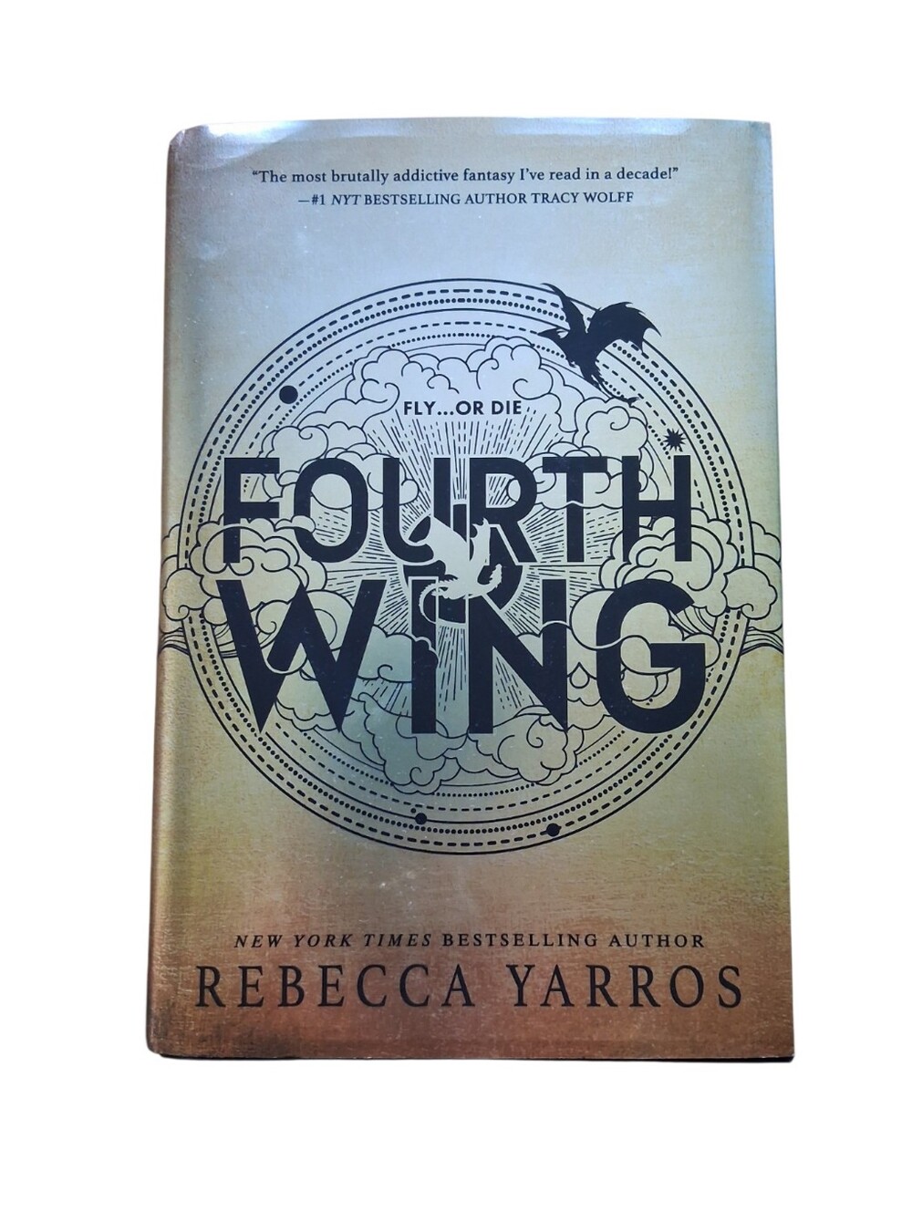 Fourth Wing By Rebecca Yarros Hardcover Book